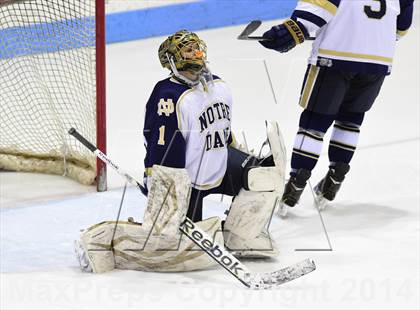 Thumbnail 2 in Darien vs. Notre Dame, Fairfield (CIAC DI Semifinal) photogallery.