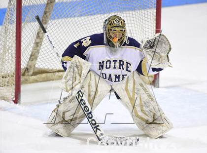 Thumbnail 2 in Darien vs. Notre Dame, Fairfield (CIAC DI Semifinal) photogallery.