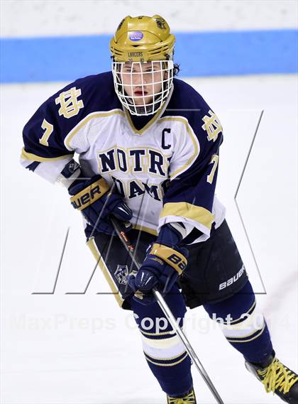 Thumbnail 3 in Darien vs. Notre Dame, Fairfield (CIAC DI Semifinal) photogallery.
