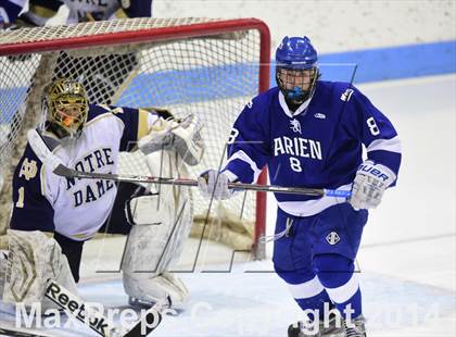 Thumbnail 3 in Darien vs. Notre Dame, Fairfield (CIAC DI Semifinal) photogallery.