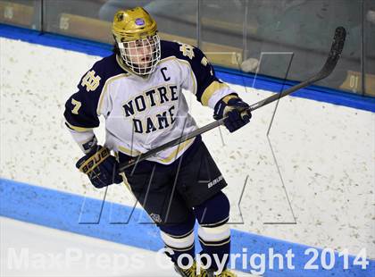 Thumbnail 2 in Darien vs. Notre Dame, Fairfield (CIAC DI Semifinal) photogallery.