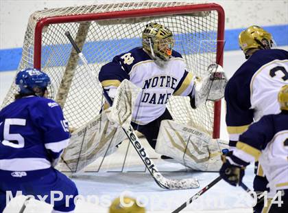 Thumbnail 3 in Darien vs. Notre Dame, Fairfield (CIAC DI Semifinal) photogallery.