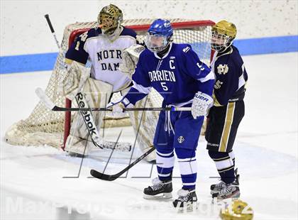 Thumbnail 3 in Darien vs. Notre Dame, Fairfield (CIAC DI Semifinal) photogallery.