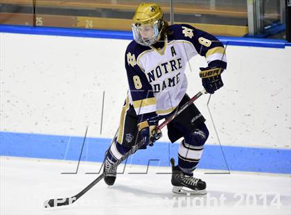 Thumbnail 3 in Darien vs. Notre Dame, Fairfield (CIAC DI Semifinal) photogallery.