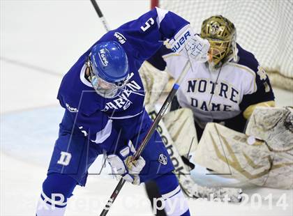Thumbnail 2 in Darien vs. Notre Dame, Fairfield (CIAC DI Semifinal) photogallery.