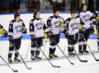 Thumbnail 1 in Darien vs. Notre Dame, Fairfield (CIAC DI Semifinal) photogallery.