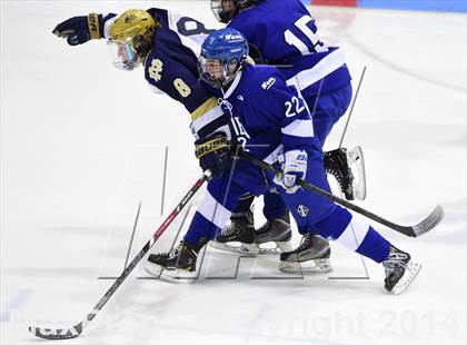 Thumbnail 2 in Darien vs. Notre Dame, Fairfield (CIAC DI Semifinal) photogallery.