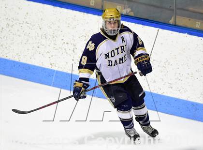 Thumbnail 3 in Darien vs. Notre Dame, Fairfield (CIAC DI Semifinal) photogallery.