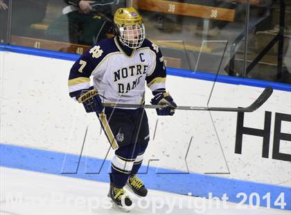 Thumbnail 1 in Darien vs. Notre Dame, Fairfield (CIAC DI Semifinal) photogallery.