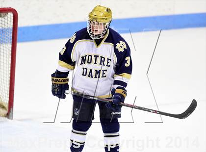 Thumbnail 3 in Darien vs. Notre Dame, Fairfield (CIAC DI Semifinal) photogallery.