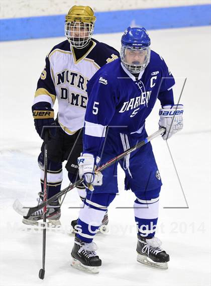 Thumbnail 3 in Darien vs. Notre Dame, Fairfield (CIAC DI Semifinal) photogallery.