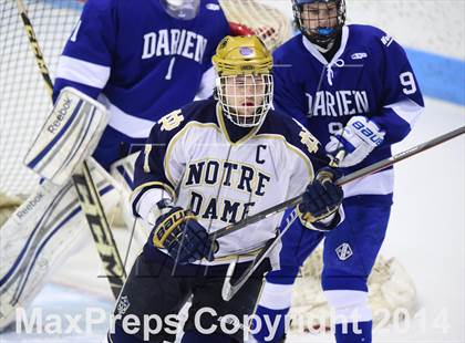 Thumbnail 3 in Darien vs. Notre Dame, Fairfield (CIAC DI Semifinal) photogallery.