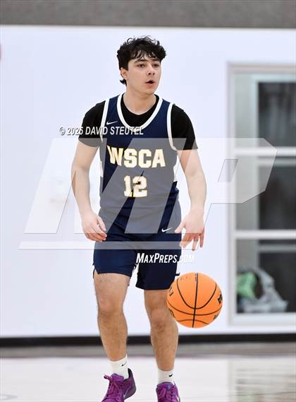 Thumbnail 1 in Western Sierra Collegiate Academy vs. Woodland Christian (CIF SJS D5 Quarter Final)) photogallery.