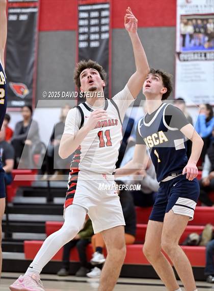 Thumbnail 3 in Western Sierra Collegiate Academy vs. Woodland Christian (CIF SJS D5 Quarter Final)) photogallery.