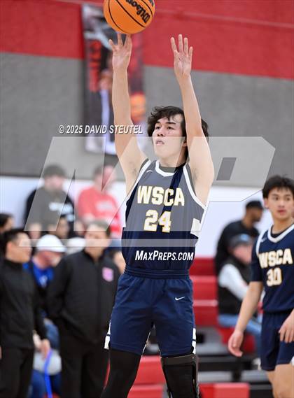 Thumbnail 2 in Western Sierra Collegiate Academy vs. Woodland Christian (CIF SJS D5 Quarter Final)) photogallery.