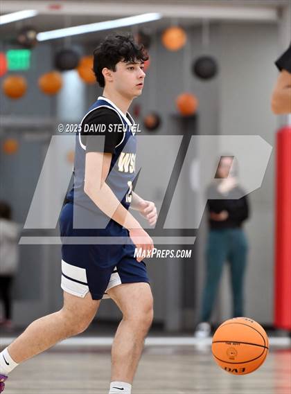 Thumbnail 2 in Western Sierra Collegiate Academy vs. Woodland Christian (CIF SJS D5 Quarter Final)) photogallery.