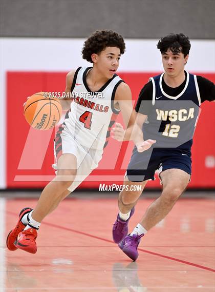 Thumbnail 2 in Western Sierra Collegiate Academy vs. Woodland Christian (CIF SJS D5 Quarter Final)) photogallery.