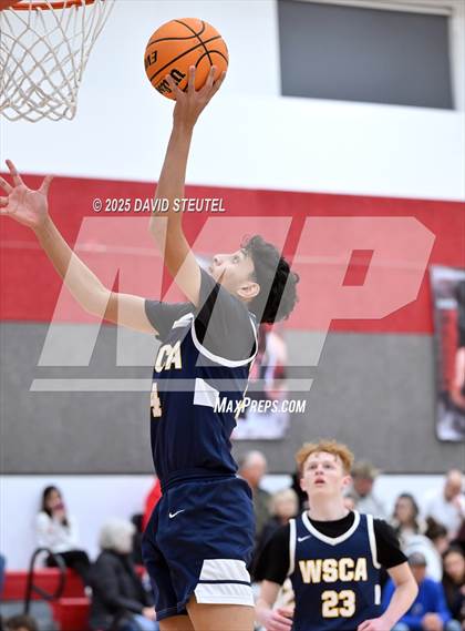 Thumbnail 1 in Western Sierra Collegiate Academy vs. Woodland Christian (CIF SJS D5 Quarter Final)) photogallery.