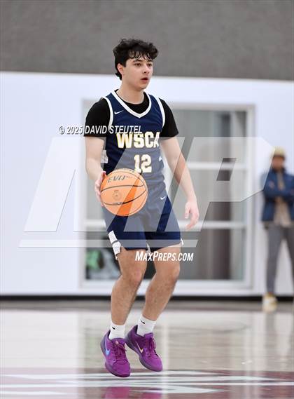 Thumbnail 3 in Western Sierra Collegiate Academy vs. Woodland Christian (CIF SJS D5 Quarter Final)) photogallery.