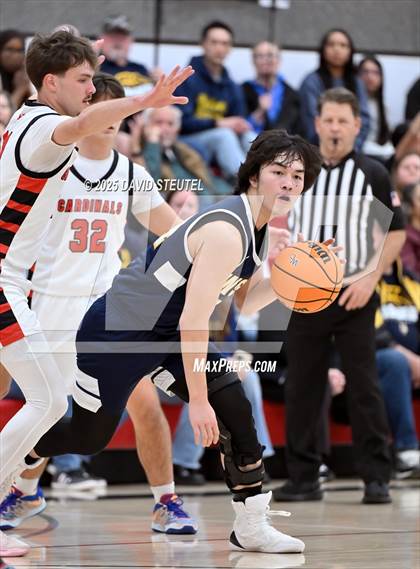 Thumbnail 3 in Western Sierra Collegiate Academy vs. Woodland Christian (CIF SJS D5 Quarter Final)) photogallery.