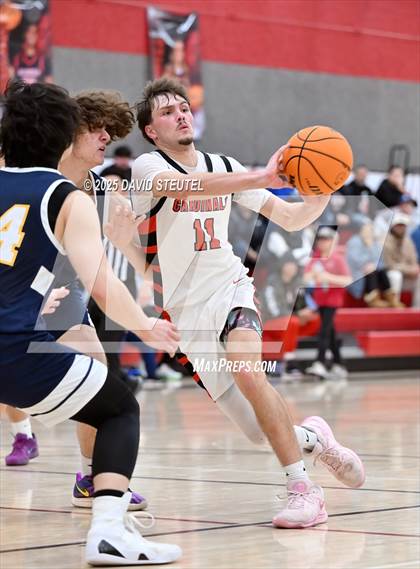 Thumbnail 1 in Western Sierra Collegiate Academy vs. Woodland Christian (CIF SJS D5 Quarter Final)) photogallery.