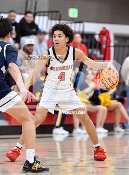Thumbnail 1 in Western Sierra Collegiate Academy vs. Woodland Christian (CIF SJS D5 Quarter Final)) photogallery.