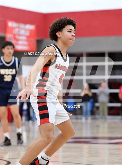 Thumbnail 2 in Western Sierra Collegiate Academy vs. Woodland Christian (CIF SJS D5 Quarter Final)) photogallery.
