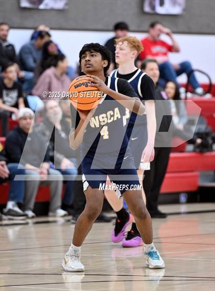 Thumbnail 1 in Western Sierra Collegiate Academy vs. Woodland Christian (CIF SJS D5 Quarter Final)) photogallery.