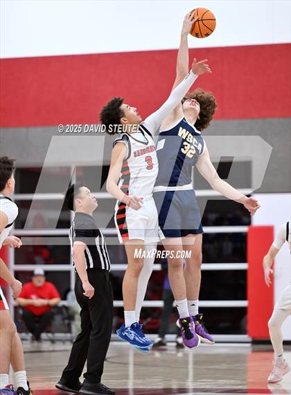 Thumbnail 3 in Western Sierra Collegiate Academy vs. Woodland Christian (CIF SJS D5 Quarter Final)) photogallery.