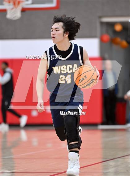 Thumbnail 2 in Western Sierra Collegiate Academy vs. Woodland Christian (CIF SJS D5 Quarter Final)) photogallery.