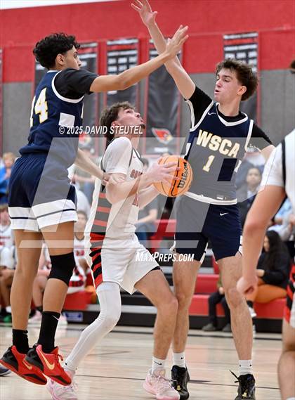 Thumbnail 3 in Western Sierra Collegiate Academy vs. Woodland Christian (CIF SJS D5 Quarter Final)) photogallery.