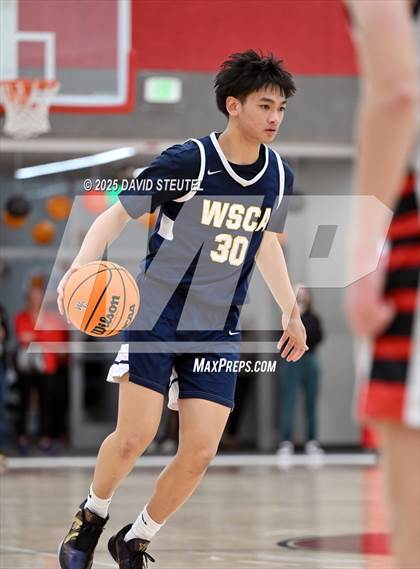 Thumbnail 1 in Western Sierra Collegiate Academy vs. Woodland Christian (CIF SJS D5 Quarter Final)) photogallery.