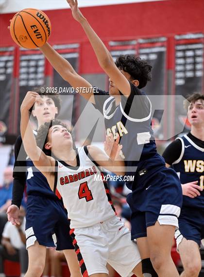 Thumbnail 2 in Western Sierra Collegiate Academy vs. Woodland Christian (CIF SJS D5 Quarter Final)) photogallery.