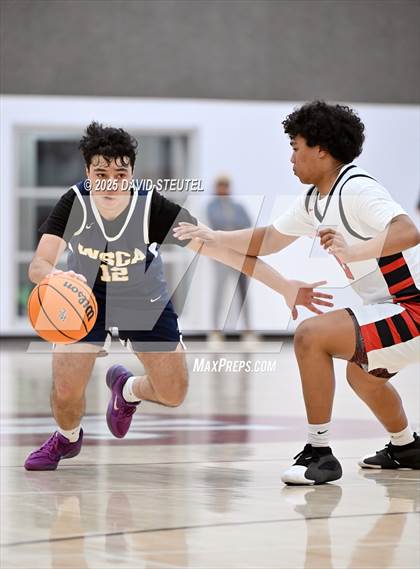 Thumbnail 1 in Western Sierra Collegiate Academy vs. Woodland Christian (CIF SJS D5 Quarter Final)) photogallery.