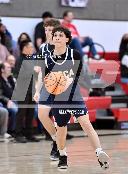 Thumbnail 3 in Western Sierra Collegiate Academy vs. Woodland Christian (CIF SJS D5 Quarter Final)) photogallery.