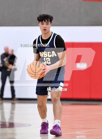 Thumbnail 3 in Western Sierra Collegiate Academy vs. Woodland Christian (CIF SJS D5 Quarter Final)) photogallery.