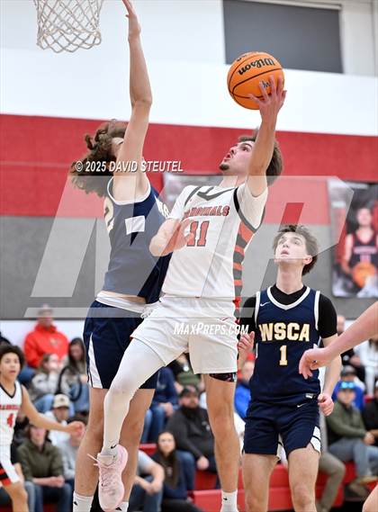 Thumbnail 1 in Western Sierra Collegiate Academy vs. Woodland Christian (CIF SJS D5 Quarter Final)) photogallery.