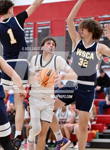 Thumbnail 1 in Western Sierra Collegiate Academy vs. Woodland Christian (CIF SJS D5 Quarter Final)) photogallery.