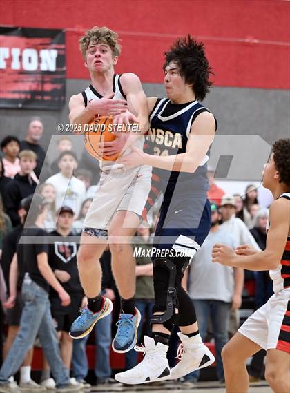 Thumbnail 2 in Western Sierra Collegiate Academy vs. Woodland Christian (CIF SJS D5 Quarter Final)) photogallery.