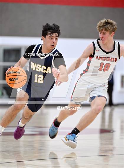 Thumbnail 1 in Western Sierra Collegiate Academy vs. Woodland Christian (CIF SJS D5 Quarter Final)) photogallery.