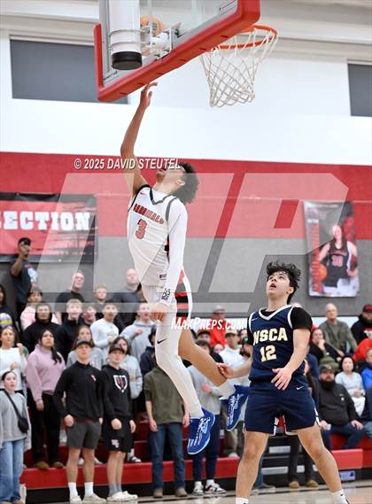 Thumbnail 2 in Western Sierra Collegiate Academy vs. Woodland Christian (CIF SJS D5 Quarter Final)) photogallery.