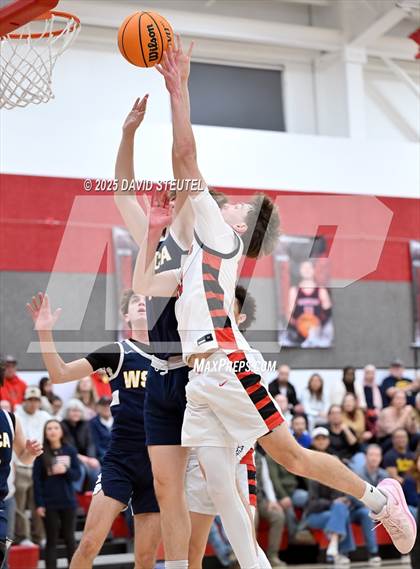 Thumbnail 3 in Western Sierra Collegiate Academy vs. Woodland Christian (CIF SJS D5 Quarter Final)) photogallery.