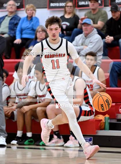 Thumbnail 3 in Western Sierra Collegiate Academy vs. Woodland Christian (CIF SJS D5 Quarter Final)) photogallery.