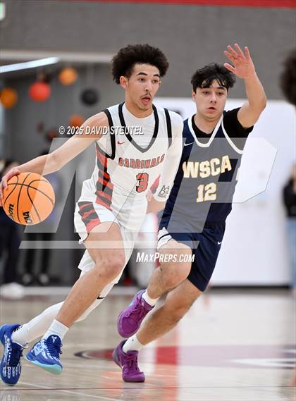 Thumbnail 1 in Western Sierra Collegiate Academy vs. Woodland Christian (CIF SJS D5 Quarter Final)) photogallery.