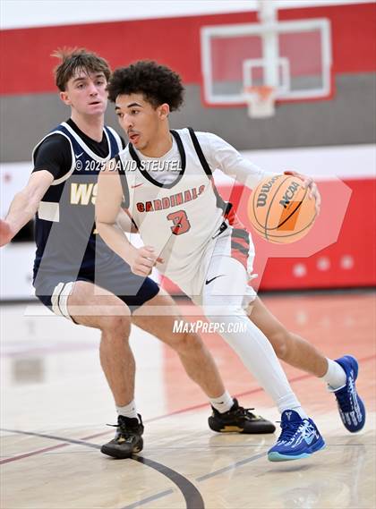 Thumbnail 1 in Western Sierra Collegiate Academy vs. Woodland Christian (CIF SJS D5 Quarter Final)) photogallery.