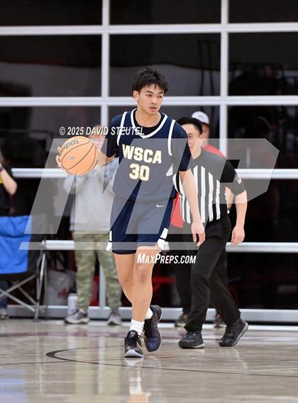 Thumbnail 3 in Western Sierra Collegiate Academy vs. Woodland Christian (CIF SJS D5 Quarter Final)) photogallery.