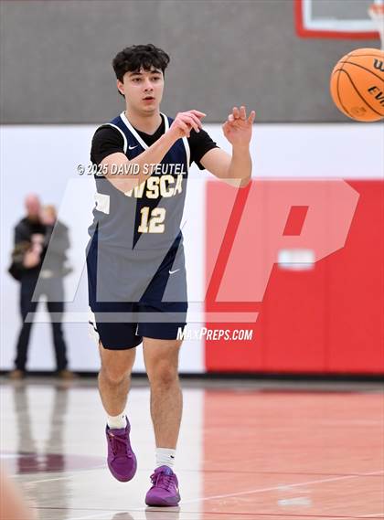 Thumbnail 1 in Western Sierra Collegiate Academy vs. Woodland Christian (CIF SJS D5 Quarter Final)) photogallery.