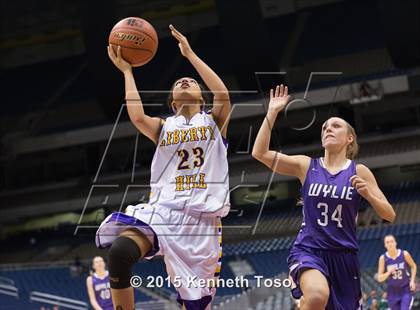 Thumbnail 3 in Abilene Wylie vs. Liberty Hill (UIL 4A Semifinal) photogallery.