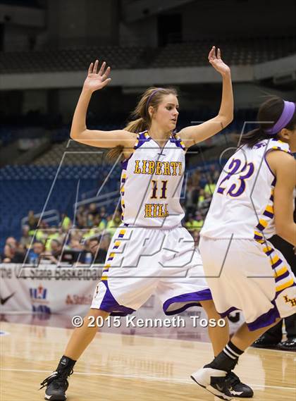 Thumbnail 3 in Abilene Wylie vs. Liberty Hill (UIL 4A Semifinal) photogallery.