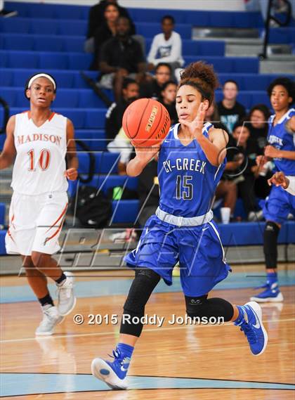 Thumbnail 3 in Madison vs. Cypress Creek (McDonald's Texas Invitational) photogallery.